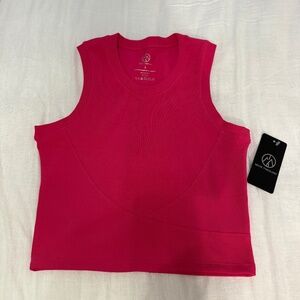 Brand New MOVE THEOLOGY Crossover Ribbed Tank - Size Large